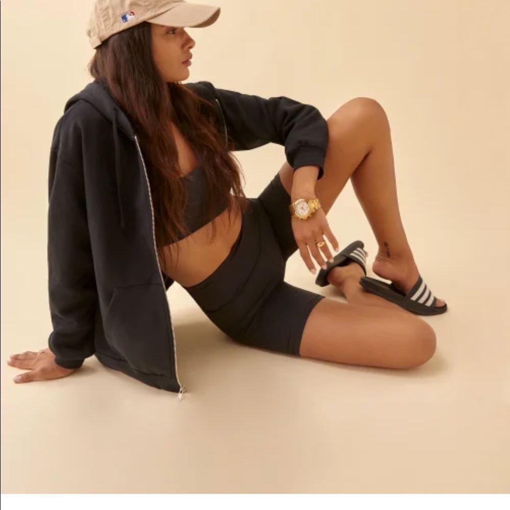 The Reformation Paige Zip hoodie